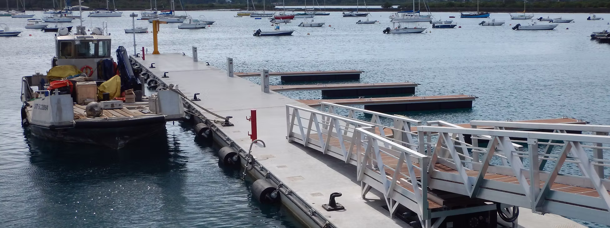Préparation de chantier maritime